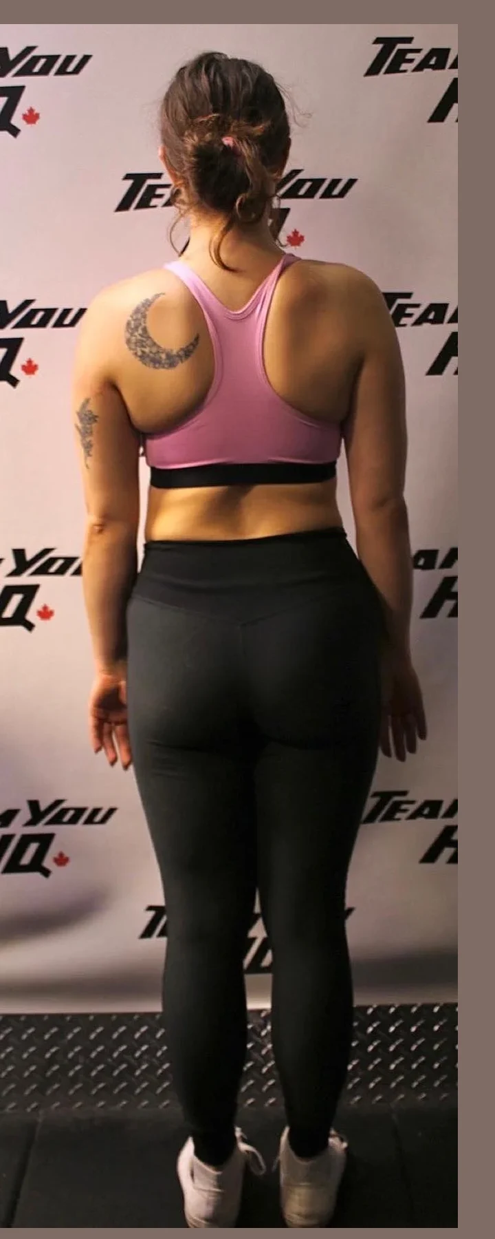TeamYou HQ client 12 back view after transformation