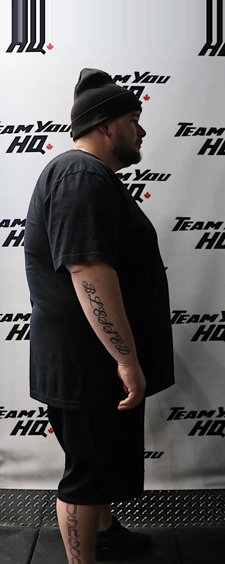 TeamYou HQ client 14 side view before transformation